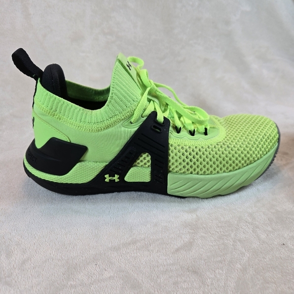 Womens Under Armour Lime Green Sneakers - Picture 4 of 9